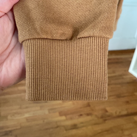 Forever 21 jacket zip up sweatshirt jacket with faux fur collar.  - super soft! - Picture 5 of 6